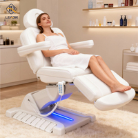 Fauteuil de spa électrique de luxe pour soins du visage, table de traitement pour clinique esthétique, chaise de massage pour soins des pieds pour salon de beauté
