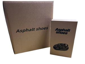 Zapatos de Asfalto Reforzados KW con Suelas de Acero Galvanizado y Madera, Correas Elásticas de Nylon Ajustables, Fuente de Alimentación Híbrida para Apisonado - Product Image 6