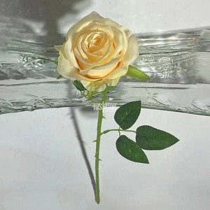 Gran oferta <span class=keywords><strong>de</strong></span> flores, regalo <span class=keywords><strong>de</strong></span> San Valentín, fotos <span class=keywords><strong>de</strong></span> flores <span class=keywords><strong>de</strong></span> rosas rojas artificiales <span class=keywords><strong>de</strong></span> un solo tallo - Product Image 6