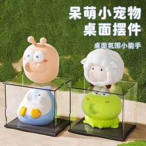 Jouet à presser souffleur de bulles en forme d'animal, jouet anti-stress sensoriel viral TikTok pour enfants, vente en gros - Product Image 4