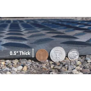 حصائر مستنقع مؤقتة 4x 8 x Hpde حماية أرضية مسار البناء - Product Image 3