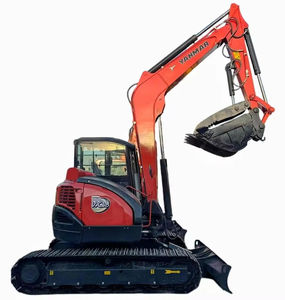 Excavadora Hidráulica de Precisión Yanmar YM80 USA, Rodamiento de Motor Silencioso, Protección Ambiental, 43 kW, Ahorro de Combustible, Excavación Profunda de 3.8 m - Product Image 1