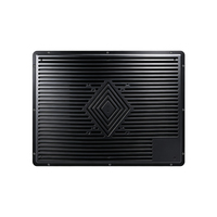 Ordinateur industriel sans ventilateur IP65 de 15, 17 et 19 pouces, robuste, tactile capacitif, tout-en-un, avec plusieurs ports COM et entrée de tension large