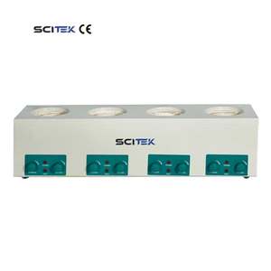 SCITEK 100/ 250/500/1000ml manteau chauffant à commande électronique multi-rangées manteau chauffant maximum de 380 °C pour laboratoire - Product Image 2