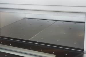 Horno de Convección a Gas de Lujo KitchenMax, Equipo de Panadería Comercial para Pizza y Pan, 3 Niveles, 6 Bandejas, Acero Inoxidable - Product Image 3