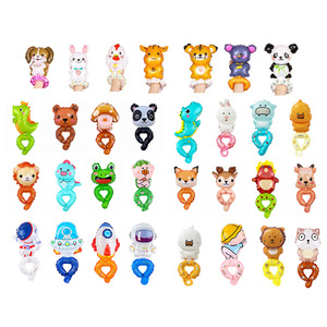 Mini <span class=keywords><strong>figura</strong></span> <span class=keywords><strong>de</strong></span> dibujos animados Animal muñeca globo oso conejo Rana zorro globos <span class=keywords><strong>de</strong></span> papel <span class=keywords><strong>de</strong></span> aluminio decoraciones para fiesta <span class=keywords><strong>de</strong></span> cumpleaños Baby Shower - Product Image 4