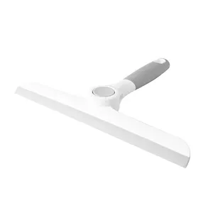 Eco amigável janela vidro limpeza limpador pp lidar com janela rodo limpador 360 girar Borracha Silicone Janela Rodo