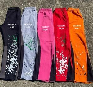 กางเกงวอร์มขายาวของผู้ชายผ้าโพลีเอสเตอร์100% ลายนูน3D ออกแบบได้ตามต้องการ - Product Image 2