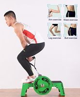 Plateforme d'entraînement centrifuge isoinertielle à charge excentrique pour squats, machine de kinésiologie à énergie cinétique, poulie de gym