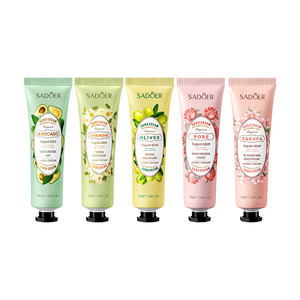 Krim Tangan <span class=keywords><strong>OEM</strong></span> ODM SADOER Ekstrak Buah Pelembap Pemutih Blueberry Lemon untuk Kulit Tangan Kering - Product Image 4