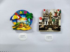 Aimant de réfrigérateur Fengyi Paris, souvenir de voyage, artisanat en résine, style océan, décoration de la maison, aimant personnalisé - Product Image 5