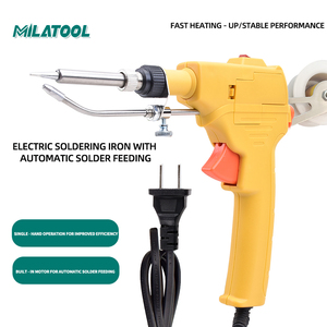 Soldador eléctrico <span class=keywords><strong>de</strong></span> 80W con alimentación automática <span class=keywords><strong>de</strong></span> estaño, herramienta <span class=keywords><strong>de</strong></span> soldadura <span class=keywords><strong>de</strong></span> calefacción externa e interna, <span class=keywords><strong>pistola</strong></span> <span class=keywords><strong>de</strong></span> soldadura <span class=keywords><strong>de</strong></span> 80W - Product Image 2