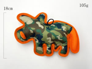 Yüksek kaliteli tavuk kamuflaj balistik Pet çiğnemek oyuncak Oxford bez ped kenarları ile interaktif ısırma eğitim köpek oyuncak - Product Image 5