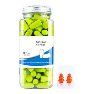 Ear Plugs With 60 Pairs Soft Foam Earplugs With Carry Case 38dB Ear Plugs