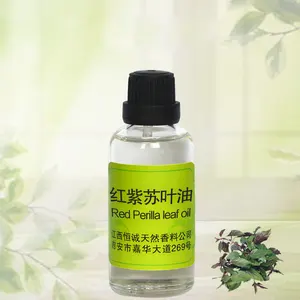 Massage Oil Wholesale Bulk Pure Natural Red Perilla Leaf Oil Used For Perfume Diffuser