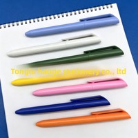 Nouveau stylo bille en plastique à mécanisme rotatif avec grande pince, logo personnalisé – Fournitures scolaires, stylo promotionnel, fabricant en gros