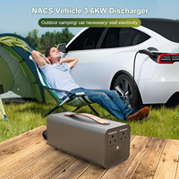 Déchargeur NACS Tesla Version Europe Amérique Tesla avec prise 5-15 Nema V2L V2H à la maison 120v pour Tesla Model S/y/x/3