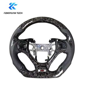 พวงมาลัยแอลแคนทาราแอลอีดีคาร์บอนไฟเบอร์ฟอร์จสำหรับฮอนด้า CRV ชีวิตพอดีกับ GK5หยก9th เจน <span class=keywords><strong>Civic</strong></span> <span class=keywords><strong>Si</strong></span> Type R Fk7 <span class=keywords><strong>2013</strong></span>-2018 - Product Image 1