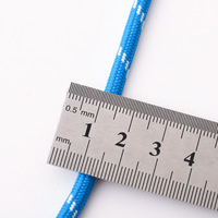 Premium 5mm Polyester Rundseil DTY Geflochtenes Seil Gepunktetes Dicht Gewebtes Schlüsselband Schnürsenkel für DIY-Zubehör