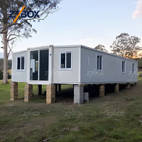 Casa contenedor expandible estándar AU de ZYBOX, proveedor de la lista Fortune 500, casa prefabricada modular para Australia, unidad de vivienda pequeña tipo Granny Flat.