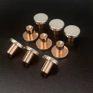 AgCu prata cobre elétrica Bi-metal contato rebites na China
