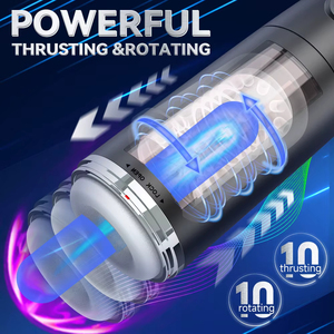 Masturbatore Automatico Telescopico Rotante 6 in 1 con Controllo App, Vagina Tascabile, Macchina per Sesso Orale, Giocattoli Sessuali per Adulti e Uomini - Product Image 5