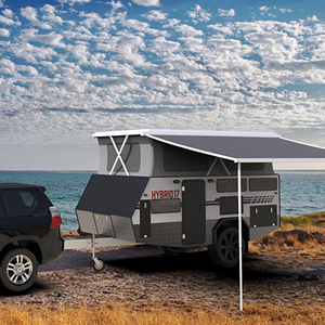 Caravana híbrida de 13 pies, 17 pies, <span class=keywords><strong>18</strong></span>, 4 camas, armadura de nacimiento, fuera de la carretera, Australia, caravanas en Shandong 15, Offroad Hybride - Product Image 3