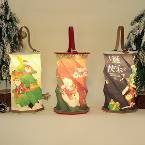 Sản Xuất Giáng Sinh Niềm Vui Chất Lượng Cao Rotatifs Thủ Công Tùy Chỉnh Chụp Đèn Thấp Moq Xoay Đèn Hoàn Hảo Món Quà Kỳ Nghỉ LED Spotlight - Product Image 2