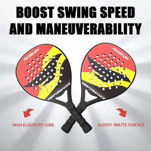 ไม้ตีแพดเอลทำจากคาร์บอน3K 12K 18K ทำจากเพชรทรงกลม - Product Image 4