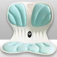 Coussin de chaise ergonomique en mousse à mémoire de forme pour une bonne posture, soulagement des douleurs dorsales et soutien lombaire – Offre Spéciale