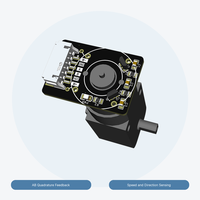 Module d'encodeur Hall AB TT Motor, capteur de position et de vitesse quadrature double canal 3,3V 5V pour voiture robot Arduino