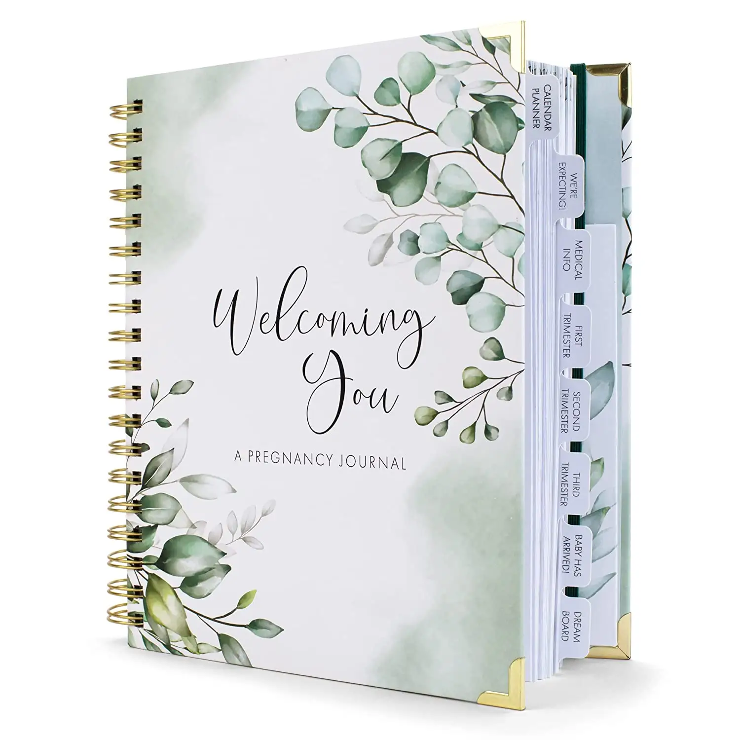 2023 Customized Pregnancy Journal for First time Moms baby memory book planner free template artwork