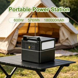 Centrale Électrique Portable 600W MPPT à Batterie Lithium pour Maison, Générateur Solaire, Stockage d'Énergie 220V, Batterie de Secours Portable pour Camping en Extérieur et Utilisation Automobile - Product Image 5