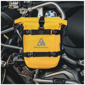 Sacoche latérale de protection pour moto avec logo personnalisé, grande capacité, étanche, à dégagement rapide, pour touring moto - Product Image 2