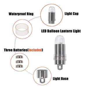 Mini <span class=keywords><strong>Battery</strong></span> <span class=keywords><strong>Powered</strong></span> RGB màu <span class=keywords><strong>LED</strong></span> bóng ánh sáng cho giấy đèn lồng trang trí đám cưới - Product Image 2