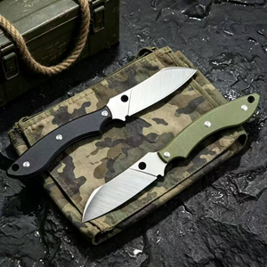 Mini Navaja de Bolsillo Multiusos, Acero Inoxidable 5CR15MOV, Hoja de Acero Tipo Sheepsfoot, Mango G10, Portátil, EDC, Camping, OEM - Product Image 6