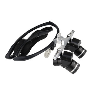 Dental Magnifying Glass 3.5-5.5x Frame Mounted <b>Led</b> <b>Light</b> Portable Medical Optical Lenses For Oral Therapy - Product Image 2