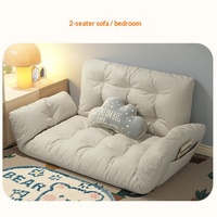 Fauteuil pouf moderne minimaliste le plus vendu, pliable, en tissu technique, idéal pour les petits appartements et les locations ; Canapé tendance pour