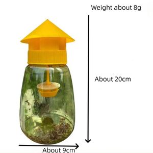 Bahçe, Bağ ve Çiftlikler İçin Yeniden Kullanılabilir Oryantal Meyve Sineği Tuzağı Seti |   Meyve Ağaçları Sebze Bitki Koruma - Product Image 2