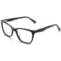 Monture de lunettes rectangulaire classique Elan Optical YB8202 en acétate à monture complète pour femme – Livraison rapide – Offre spéciale
