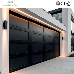 Porte de <span class=keywords><strong>garage</strong></span> en aluminium anti-ouragan MULTISHADES avec haute résistance au vent et rails renforcés pour les zones côtières - Product Image 2