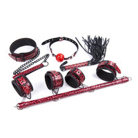 Barre de jambe ouverte réglable en acier inoxydable menottes à la cheville ensemble de Bondage verrouillable collier de retenue d'esclave sexuel jouets sexuels BDSM