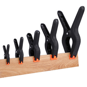 Tuosen A-Type Clamp Nylon Spring Clip Adjustable Woodworking Repair Fixing <b>Tool</b> Metric Size Set - Product Image 1