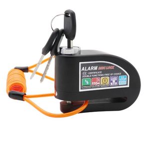Motorrad-Alarmschloss mit 110 dB Lautstärke, Wasserdichtes Sicherheitsschloss für Fahrräder und Motorräder - Product Image 4