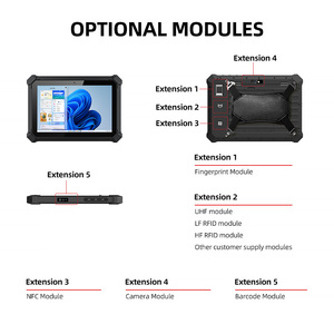 Công nghiệp <span class=keywords><strong>Windows</strong></span> 10inch máy tính bảng Rugged Wifi 8GB RAM 128GB Rom máy tính bảng <span class=keywords><strong>PC</strong></span> với <span class=keywords><strong>2D</strong></span> Máy Quét Mã Vạch sinh trắc học đọc dấu vân tay - Product Image 2