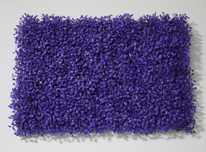 Decorazioni murali in erba artificiale in plastica 50x50 40x60 per muro siepe foglia verde - Product Image 5