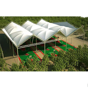 Nuevo Modelo de Estructura de Membrana Arquitectónica, Material para Techos de Estadios, Toldo de PVDF para Canchas de Tenis y Baloncesto al Aire Libre - Product Image 3
