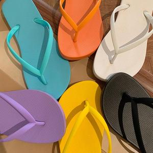 Custom Logo Anti-slip PVC <strong>Flip</strong> <strong>Flops</strong> Summer Breathable Open Toe Slides for Beach Bedroom Bulk Order Accepted - Product Image 3