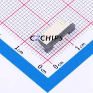 CAX-AFA07-06XCB-H2.5 FFC/FPC Connector SMD,P=1mm,Horizontal Mount Connector Drawer Type Bottom Contact 6P 1mm - Product Image 1