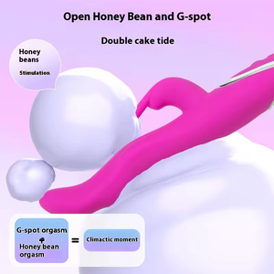 Female Rabbit Wearable <b>Vibrator</b> 10 Speed Frequencies IPX7 Waterproof USB Rechargeable Latex Cleaning Adult Supplies Wholesale - Product Image 4